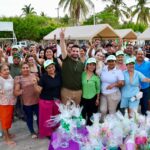 El festejo del Día de las Madres llegó a Tebelchía con música, sorpresas y regalos