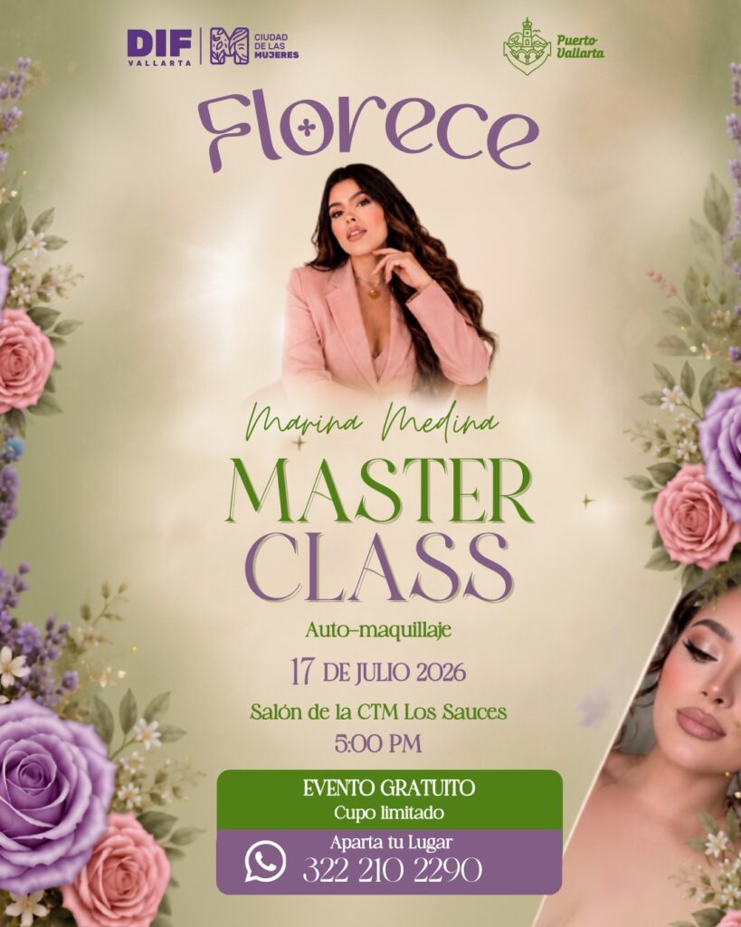 Invitan a la máster class de automaquillaje con Marina Medina