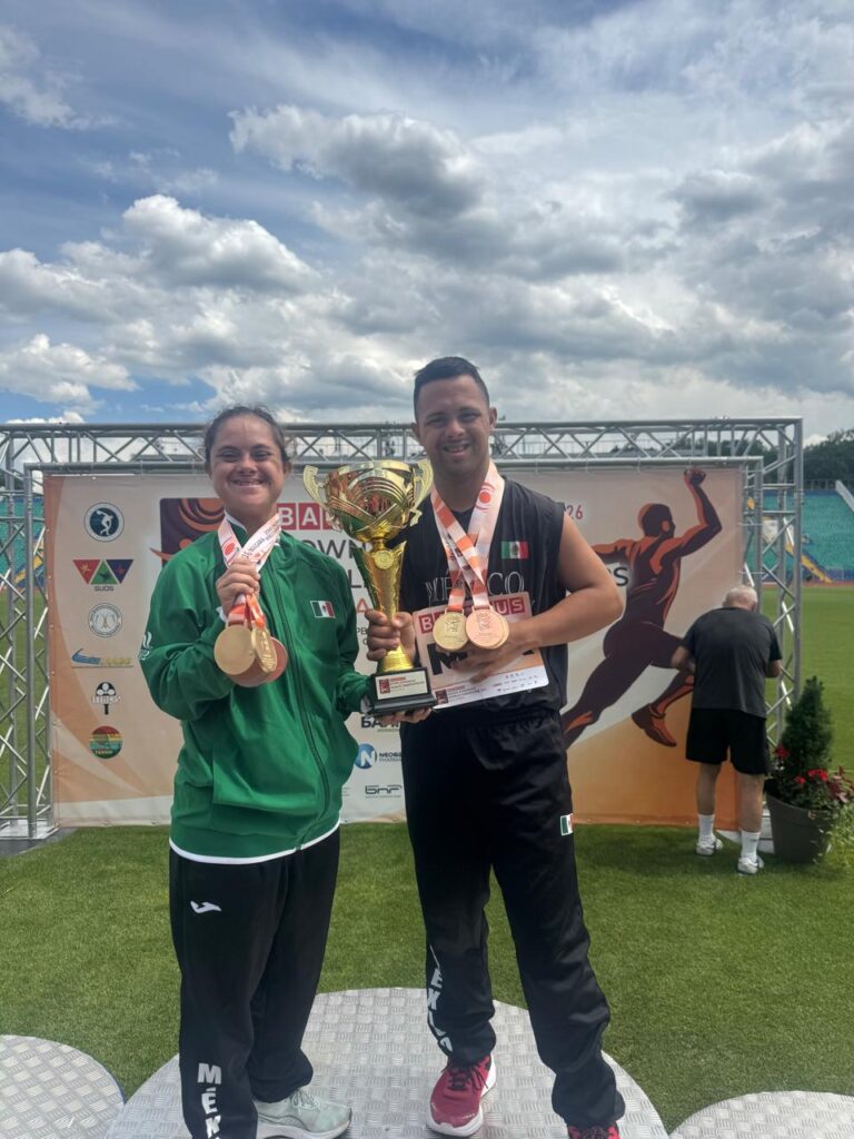 Atletas vallartenses consiguen el oro en Mundial de Síndrome Down Bulgaria 2026