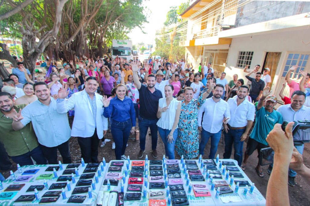 Lleva Arq. Luis Munguía programa Pa’ Que Veas Bien a Jardines, La Primavera y Ramblases