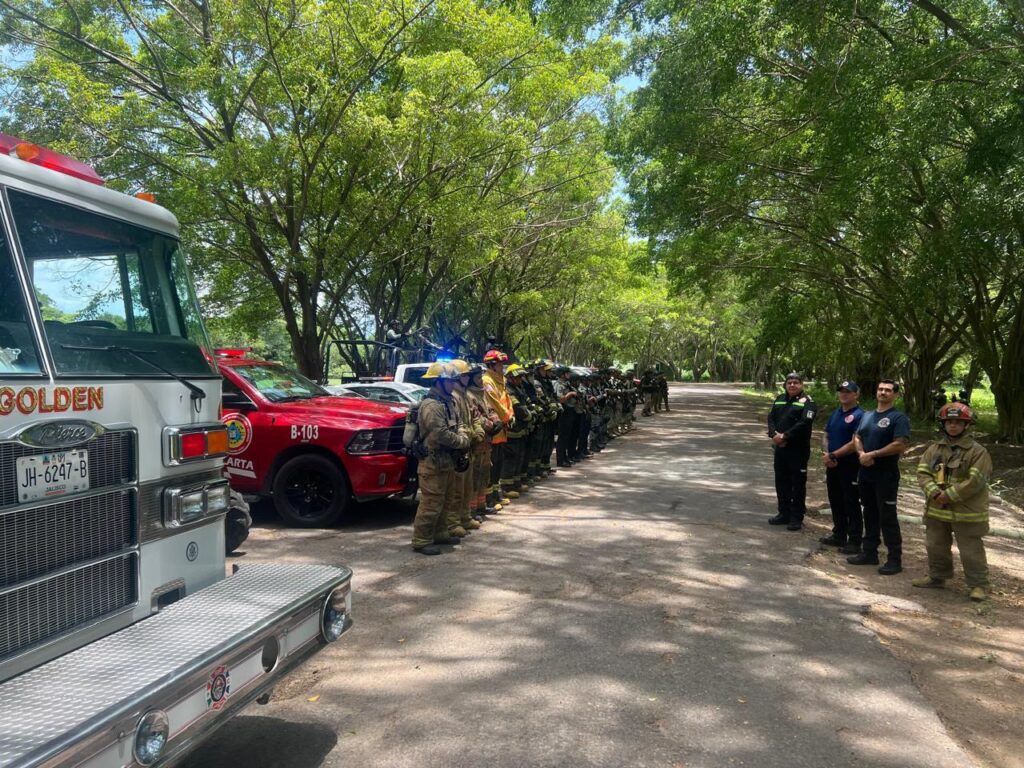 Se suma PC Vallarta a simulacro estatal de seguridad