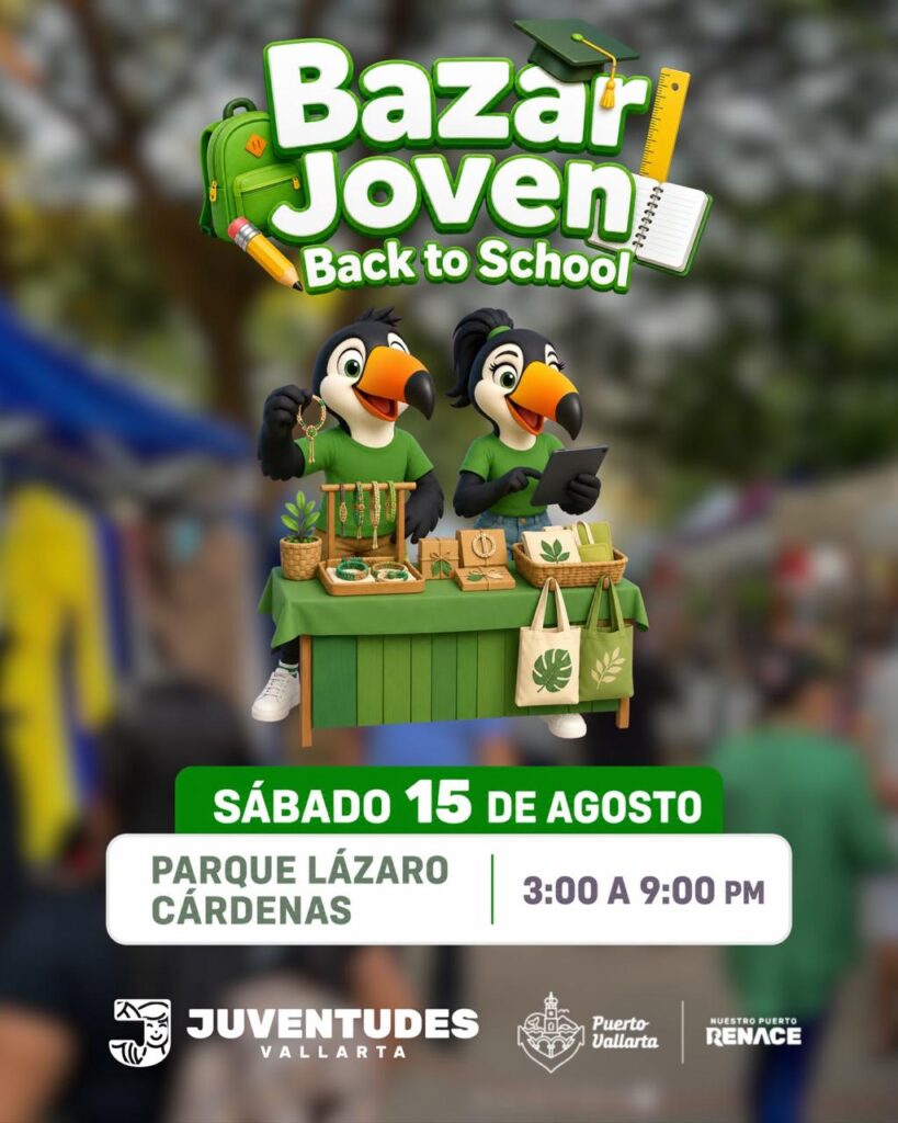 Llega Bazar Joven “Back to School” al Parque Lázaro Cárdenas este sábado