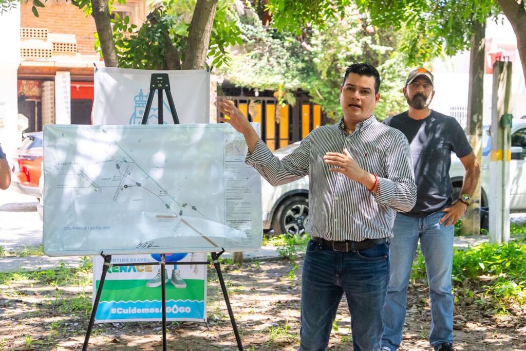 Arranca SEAPAL segunda etapa de obras de drenaje en Parque Las Palmas