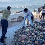 Puerto Vallarta recupera el Malecón II tras el fuerte oleaje