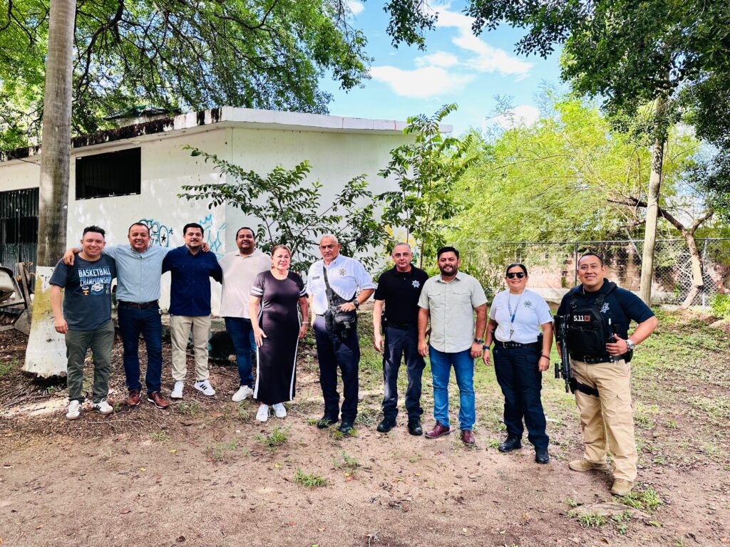 Fortalece Gobierno de Munguía seguridad en el Parque de La Aurora